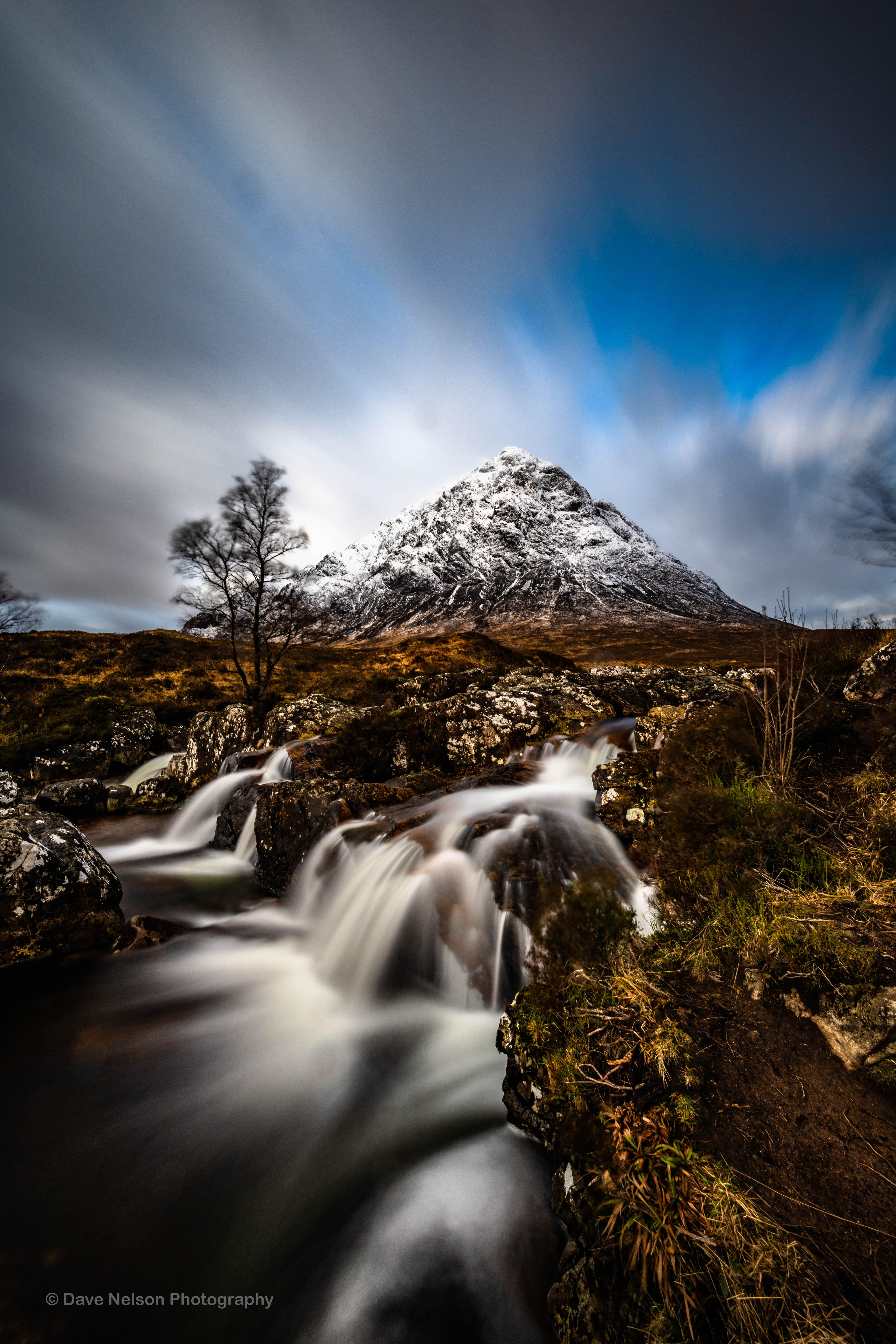 Buachaille Etive More Falls, Glencoe, Scotland