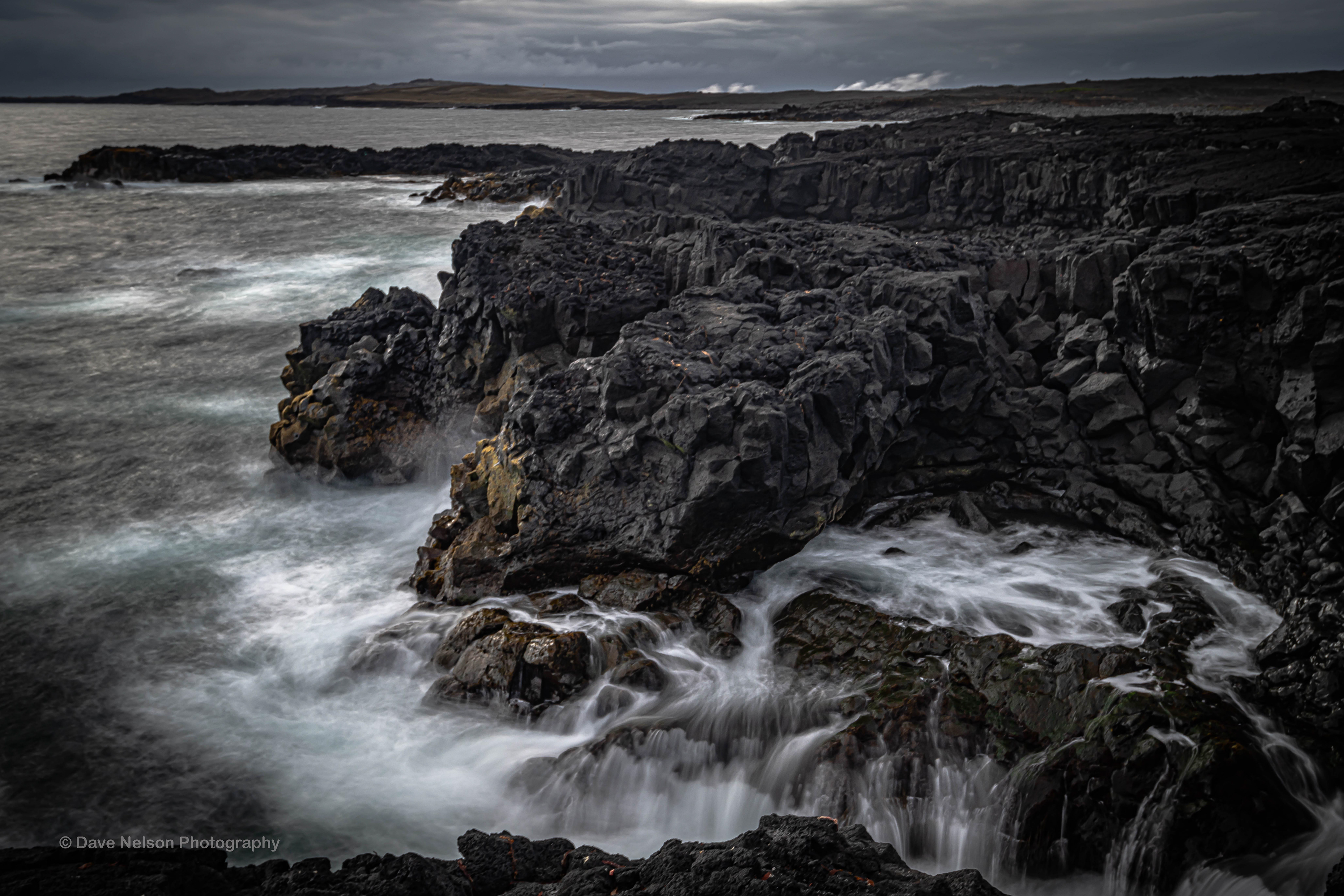 Lava Shoreline, Brimketill, Reykjanes Peninsula, Iceland
