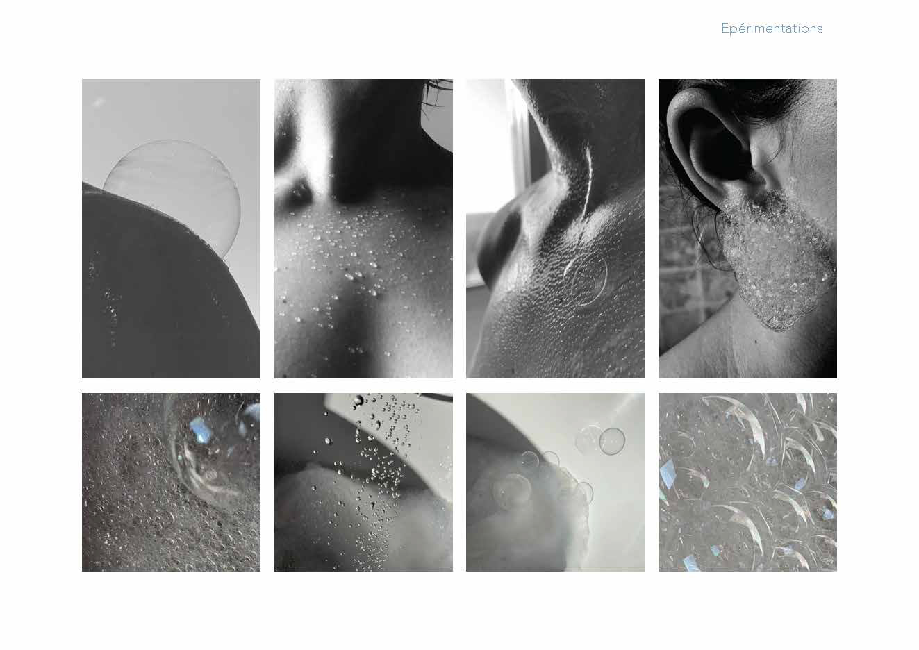 Research on water and bubbles