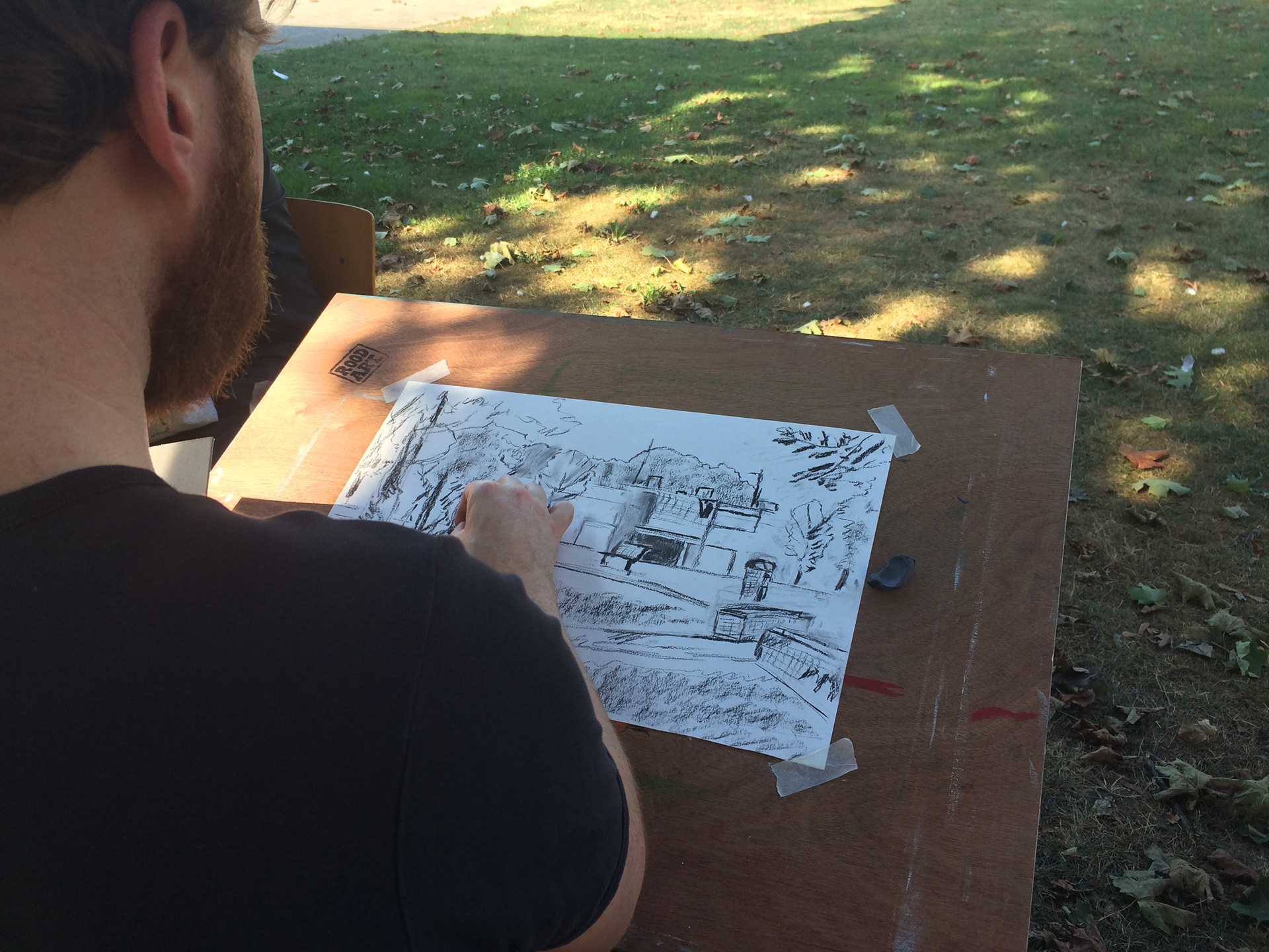 Tekenen naar de waarneming