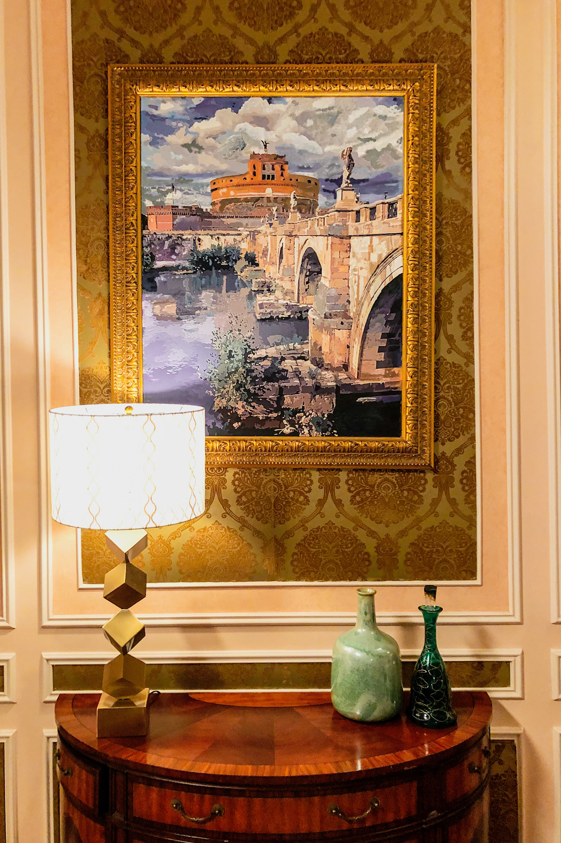 Digital painting of Castel San't Angelo