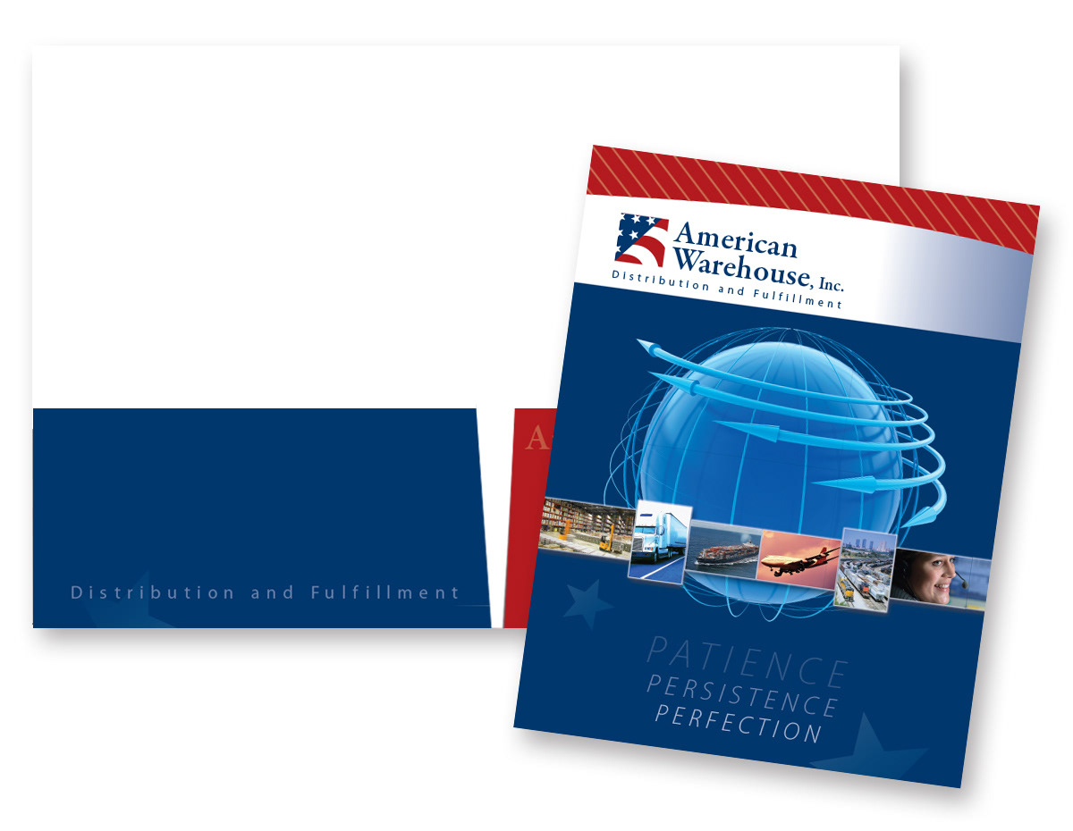 American Warehouse - 9" x 12" Pocket Folder
