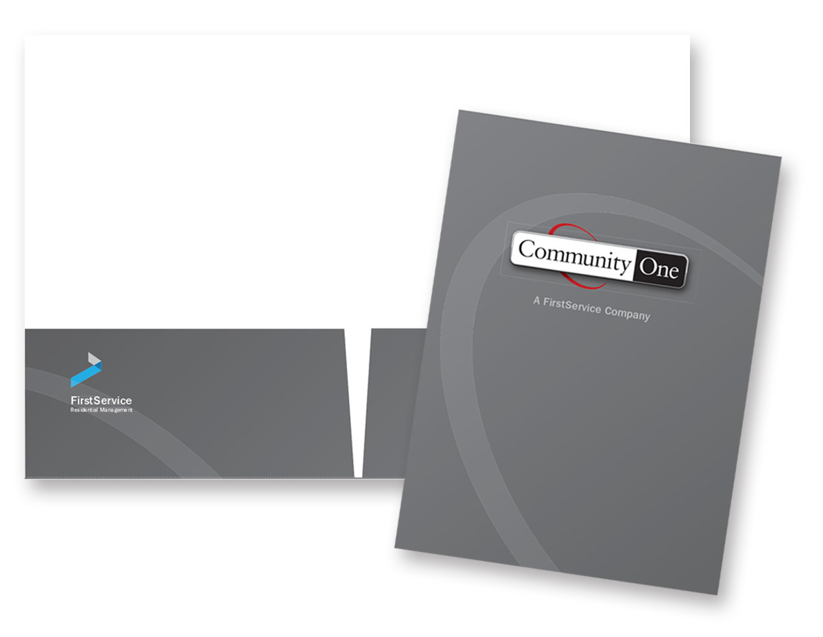 Community One - 9" x 12" Pocket Folder