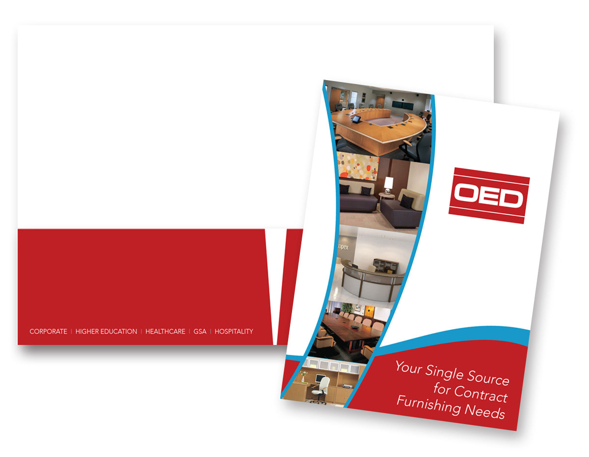 OED - 9" x 12" Pocket Folder