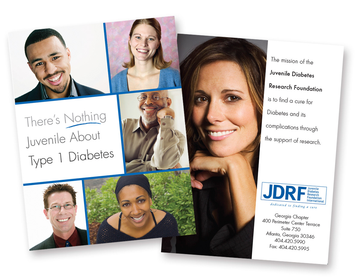 JDRF - 6" x 9" 4-Panel Brochure