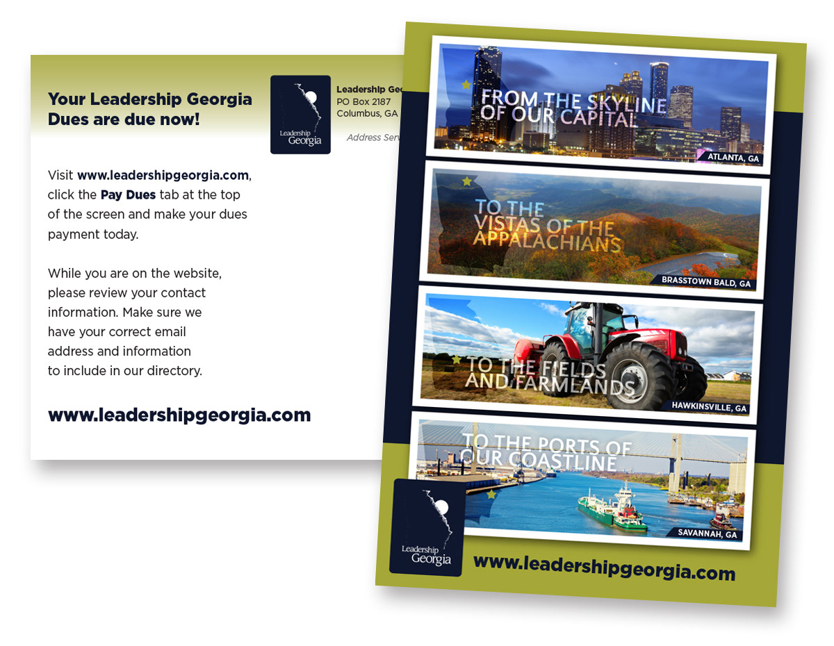 Leadership Georgia - Postcard