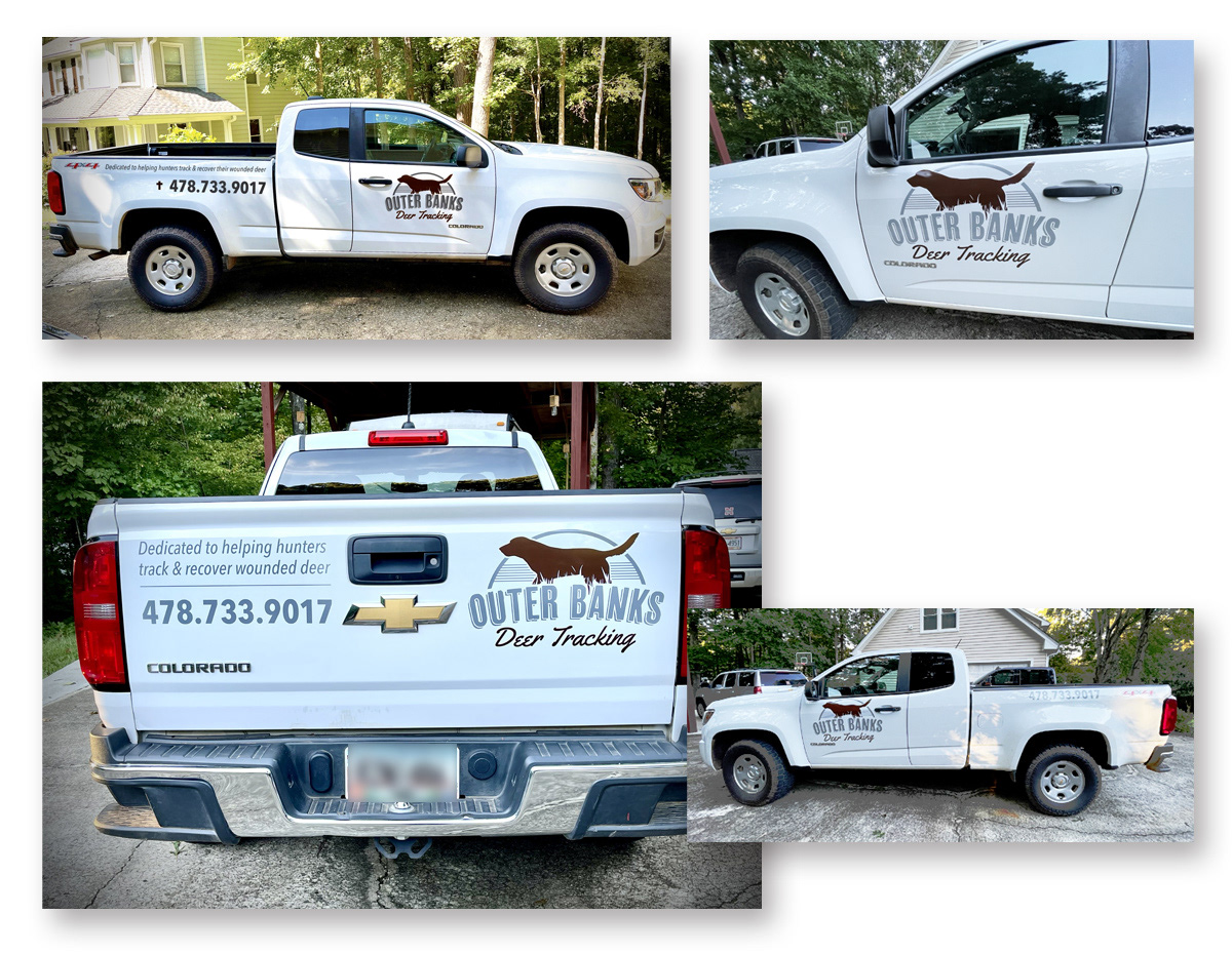 Outer Banks Deer Tracking 4WD Graphics