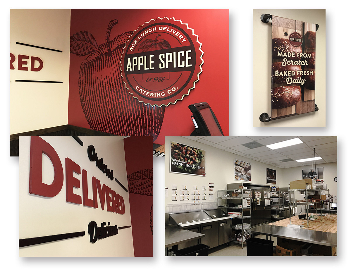 Apple Spice - Interior 3-Dimensional Signs