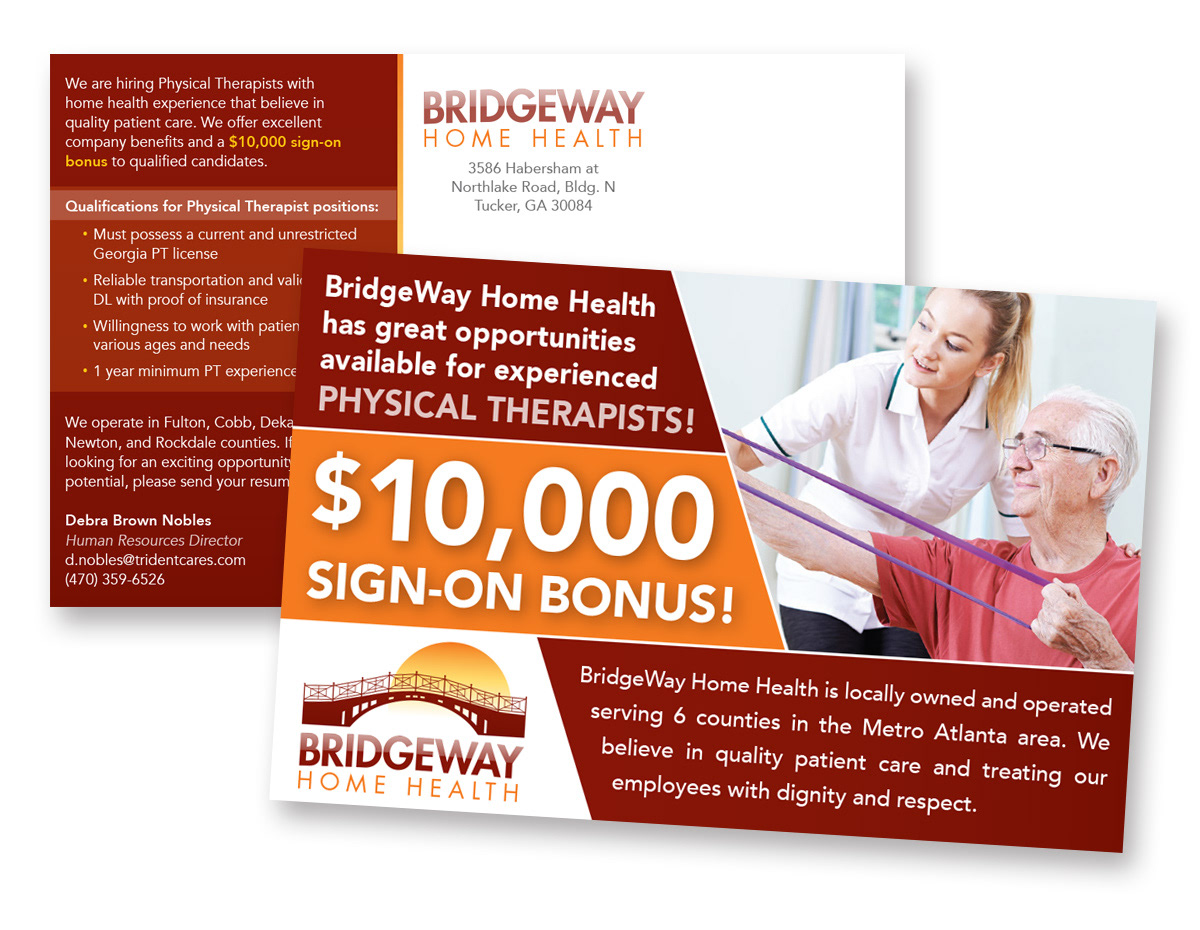BridgeWay Home Health - Postcard