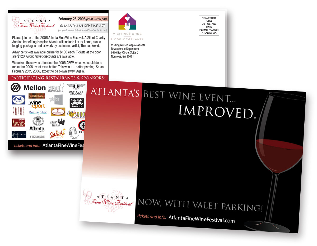 Atlanta Fine Wine Festival - Postcard 2
