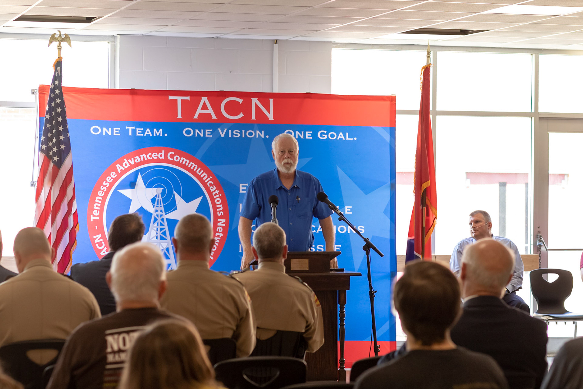 911 Board Vice Chairman James Adkins