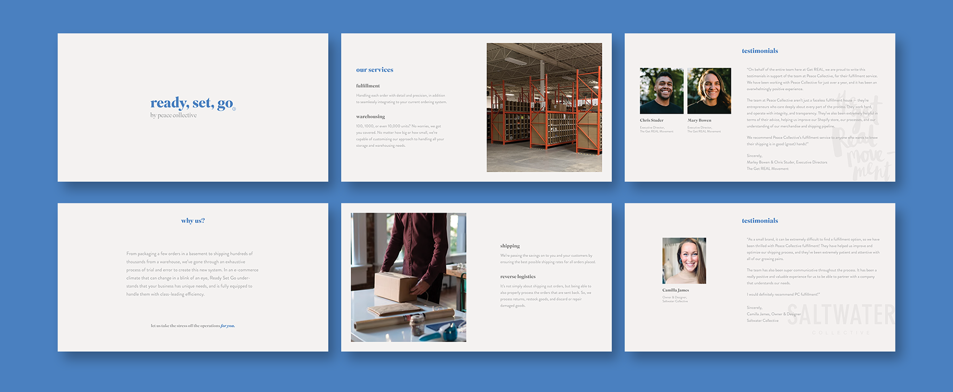 Information about fulfillment presentation slides