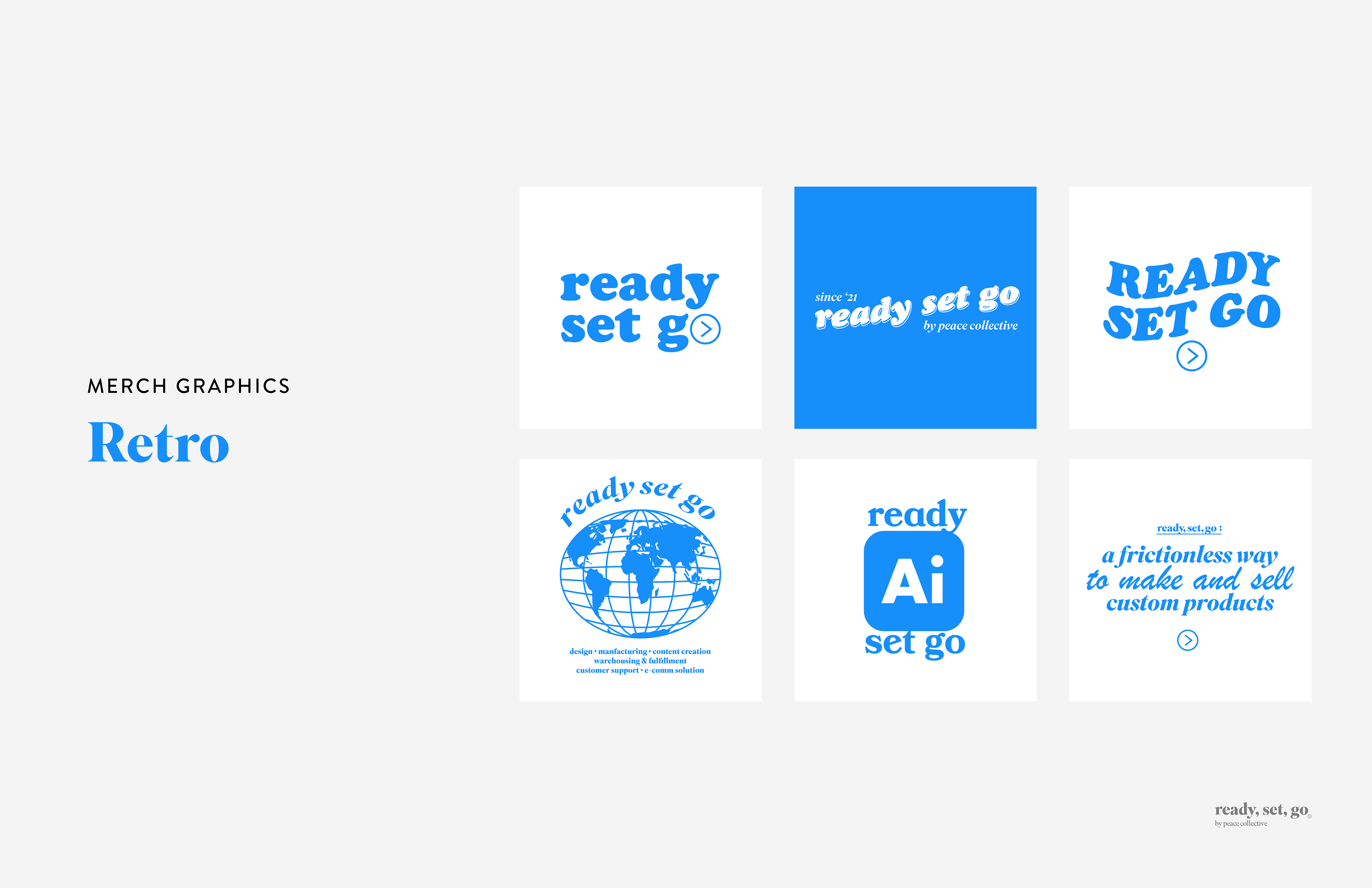 Ready Set Go Merch Graphics - Retro