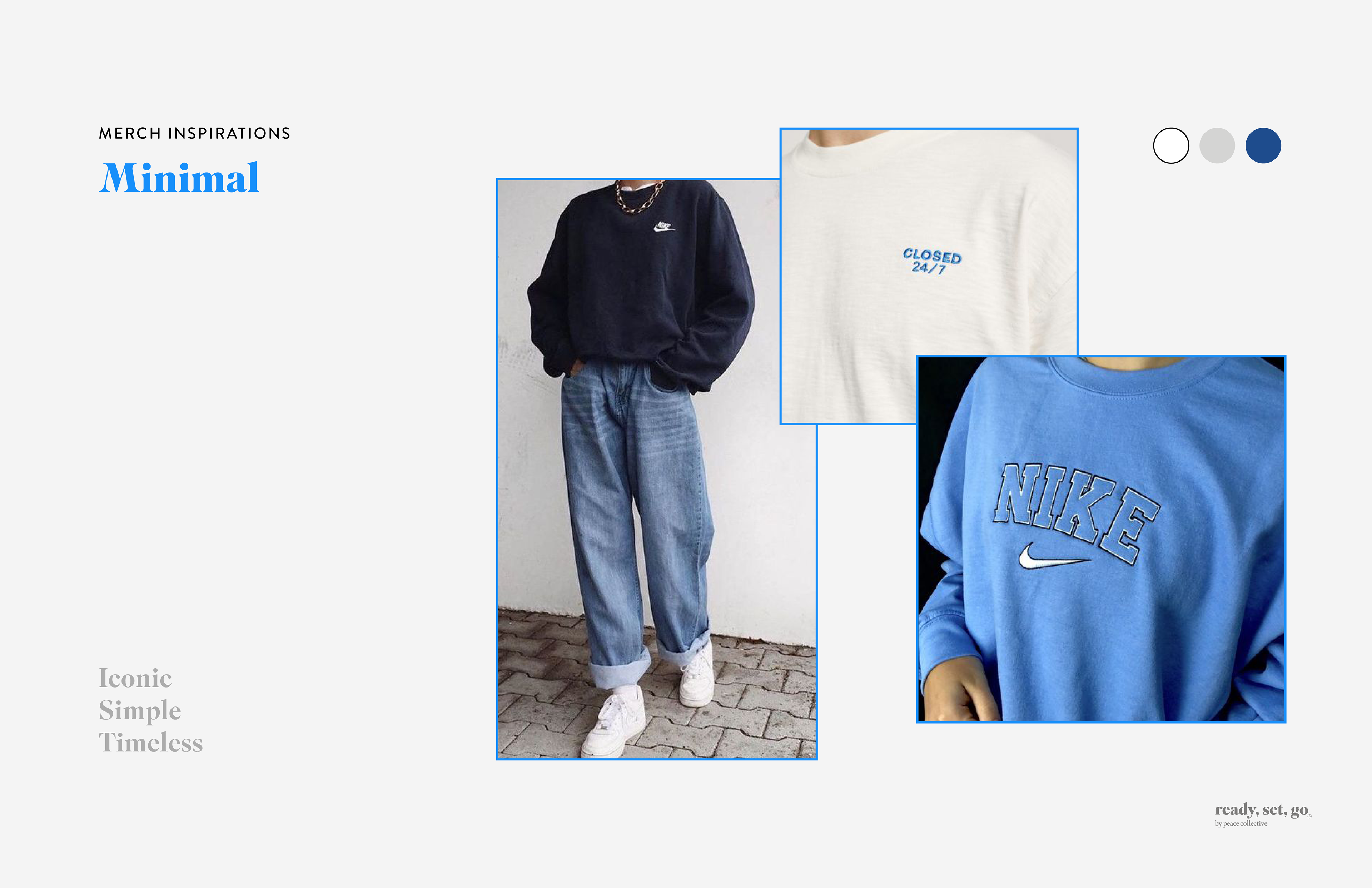 Ready Set Go Merch Inspirations - Minimal