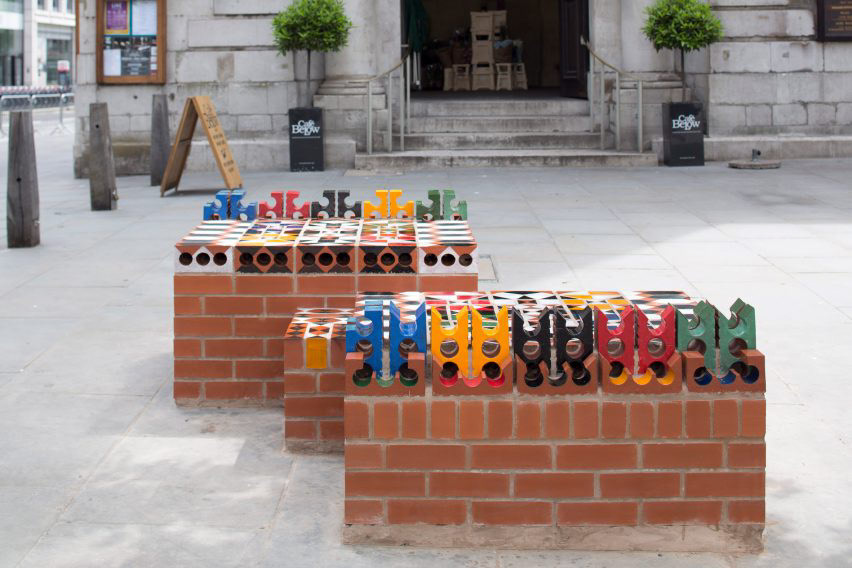 Maria Gasparian, Ceramic City Bench
