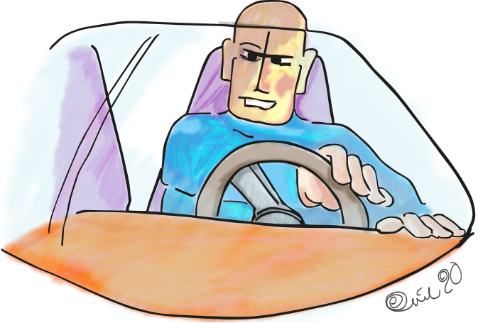 The Driver (felt-tip pens)
