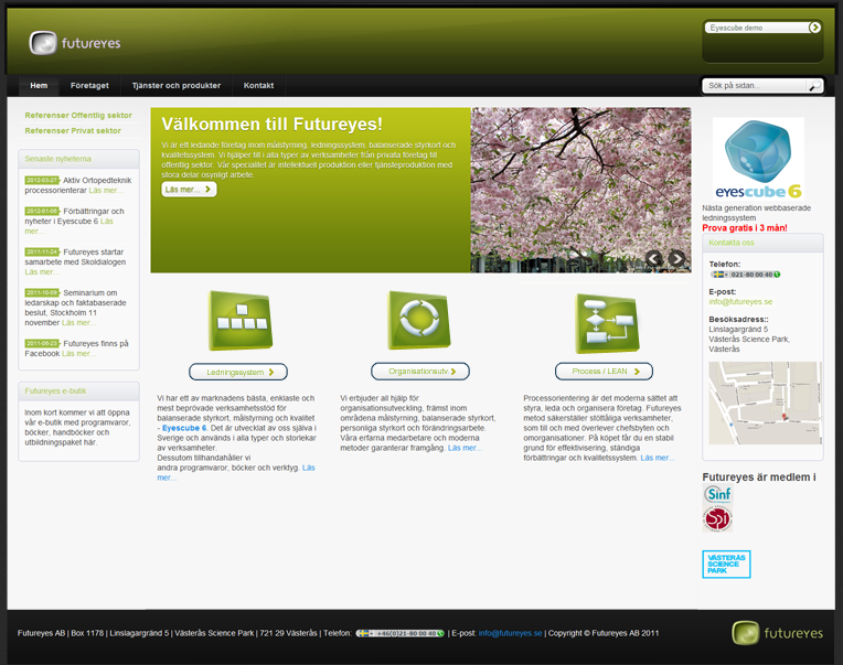 Website 2012 - Index