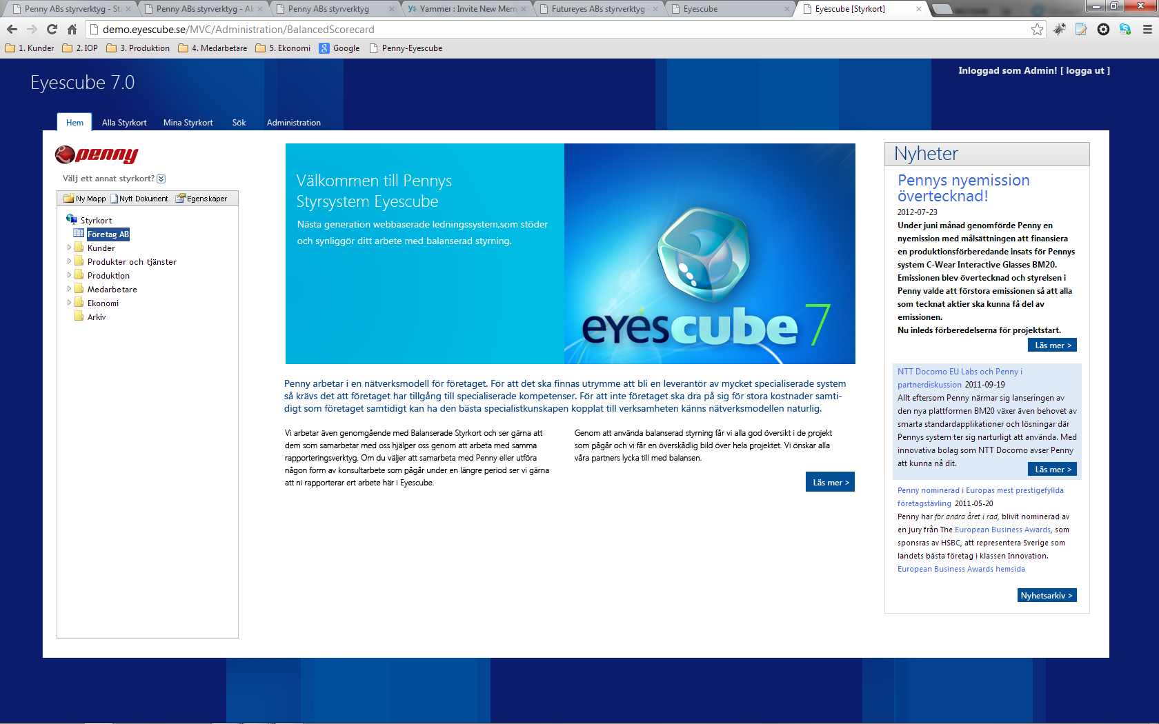 Welcome Page - Cloud Software