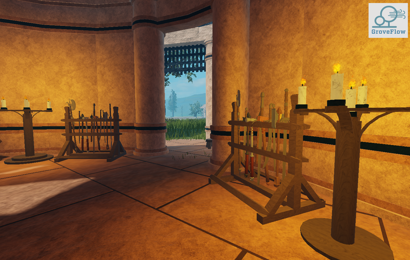 Inside the Arabic Tower