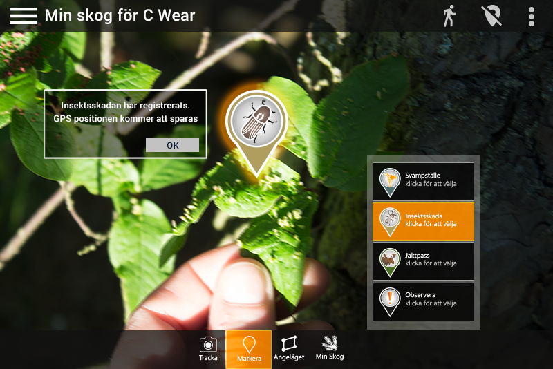 Sydved - AR User Interface - Forestry 2015