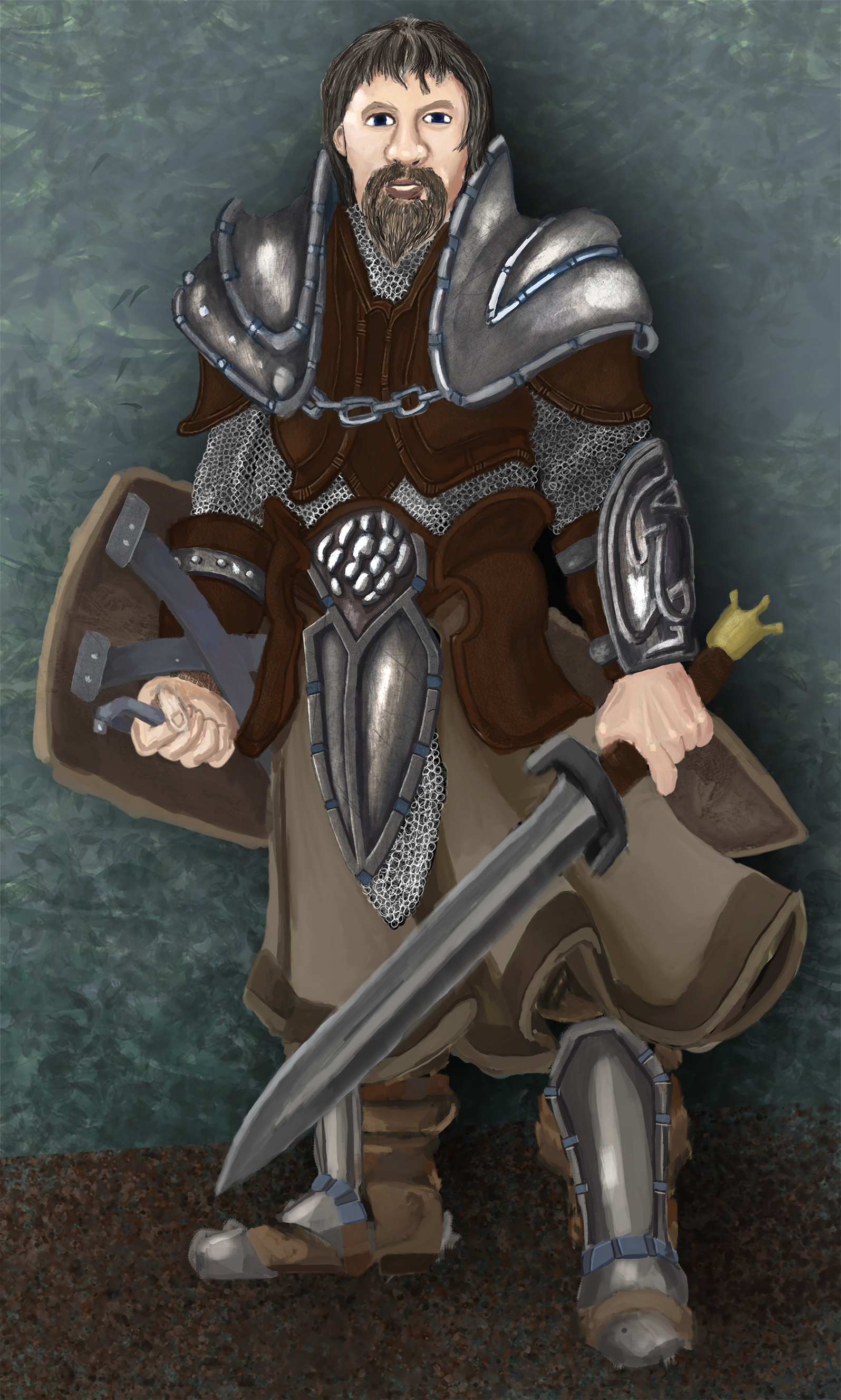 Footman Soldier (Photoshop)