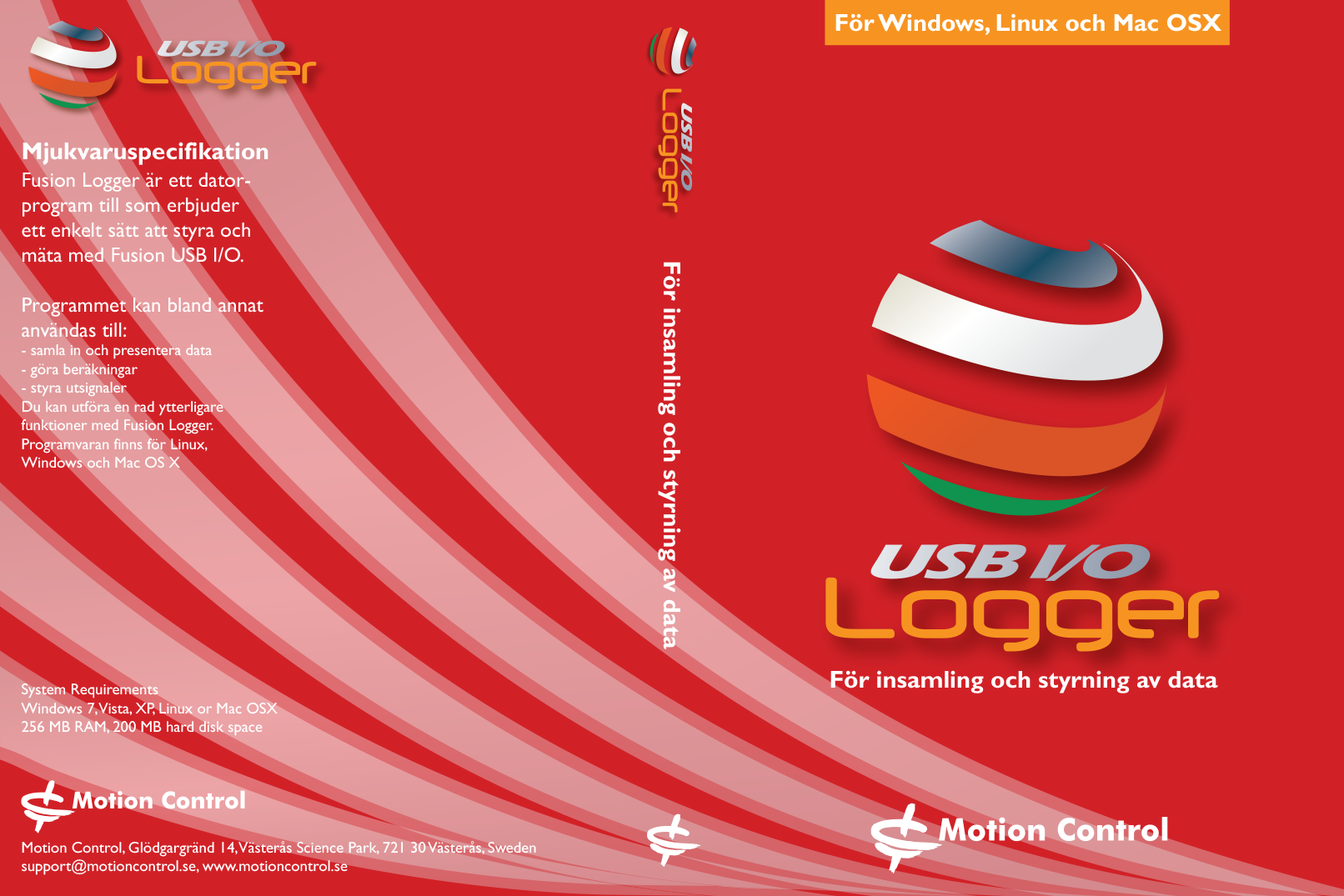 Motion Control - DVD Sleeve, 2009