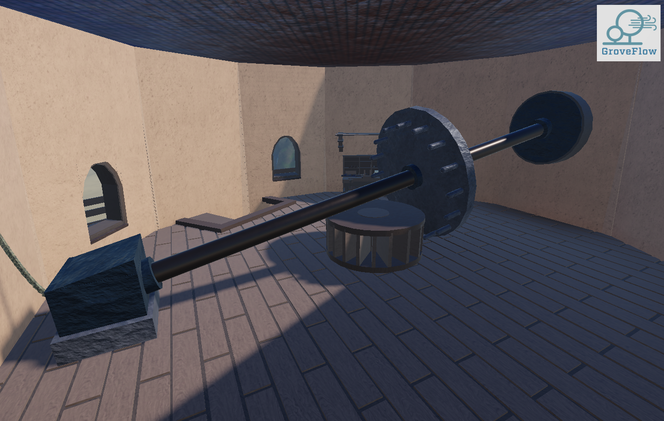 Transmission of the Windmill