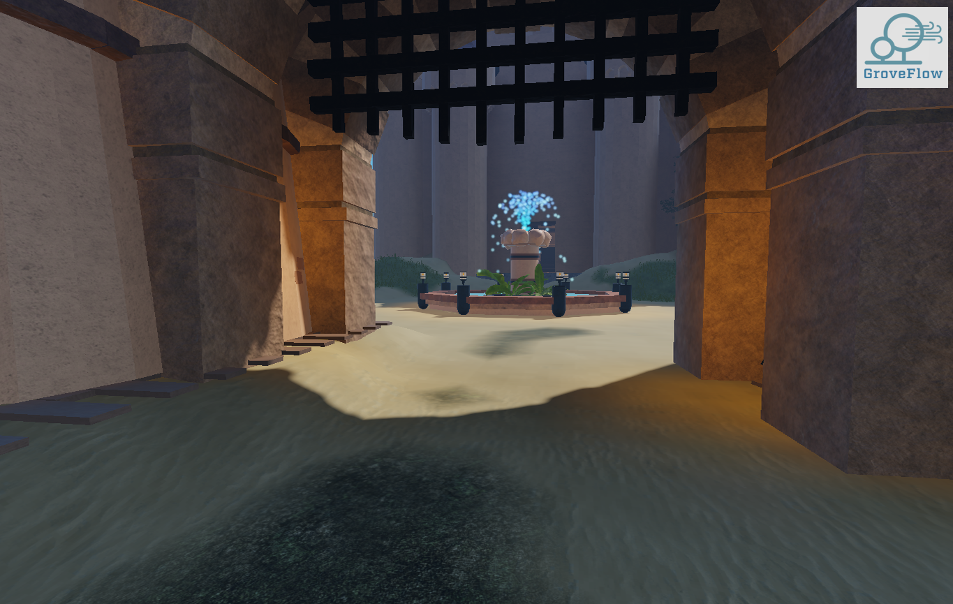 Fountain in Royal Castle