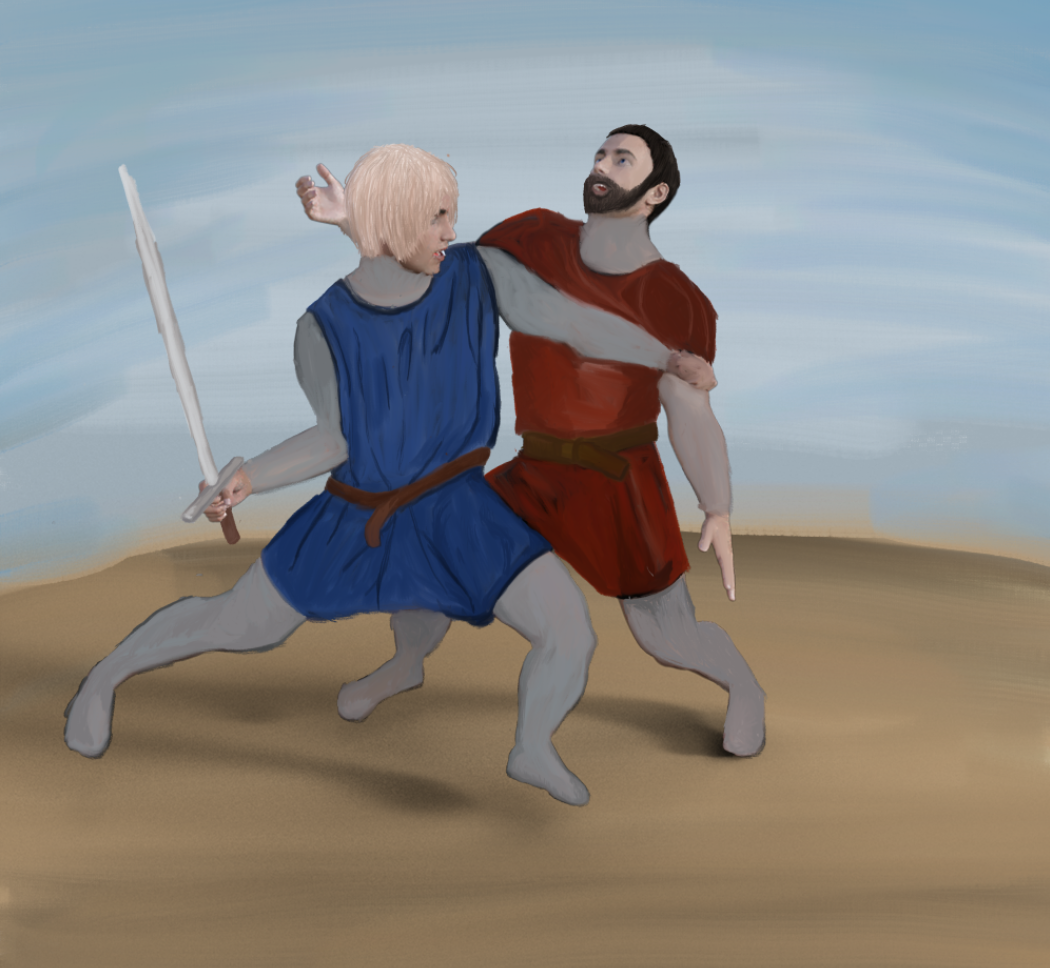 knights in battle