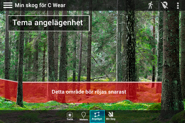 Sydved - AR User Interface - Forestry 2015