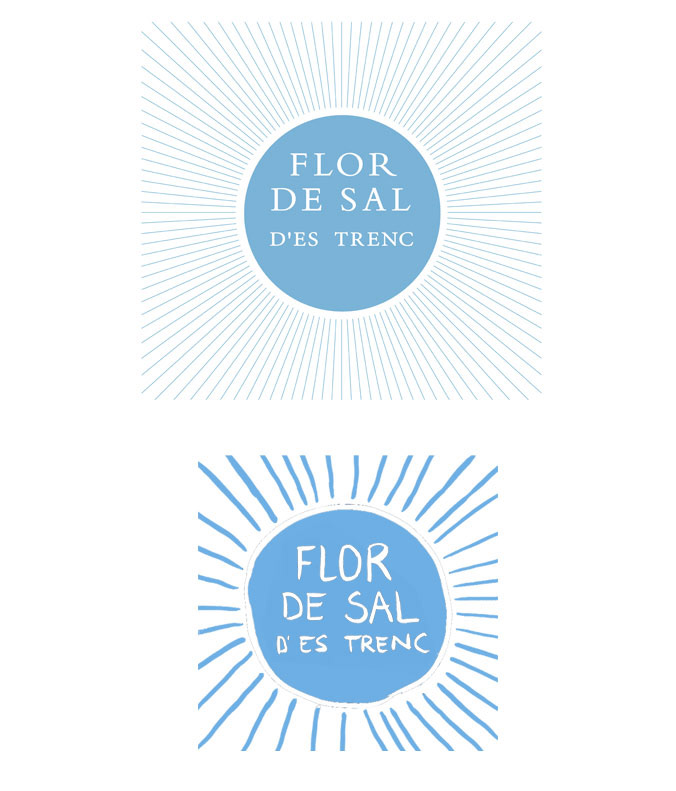 Logo designed as an illustration for the invitation