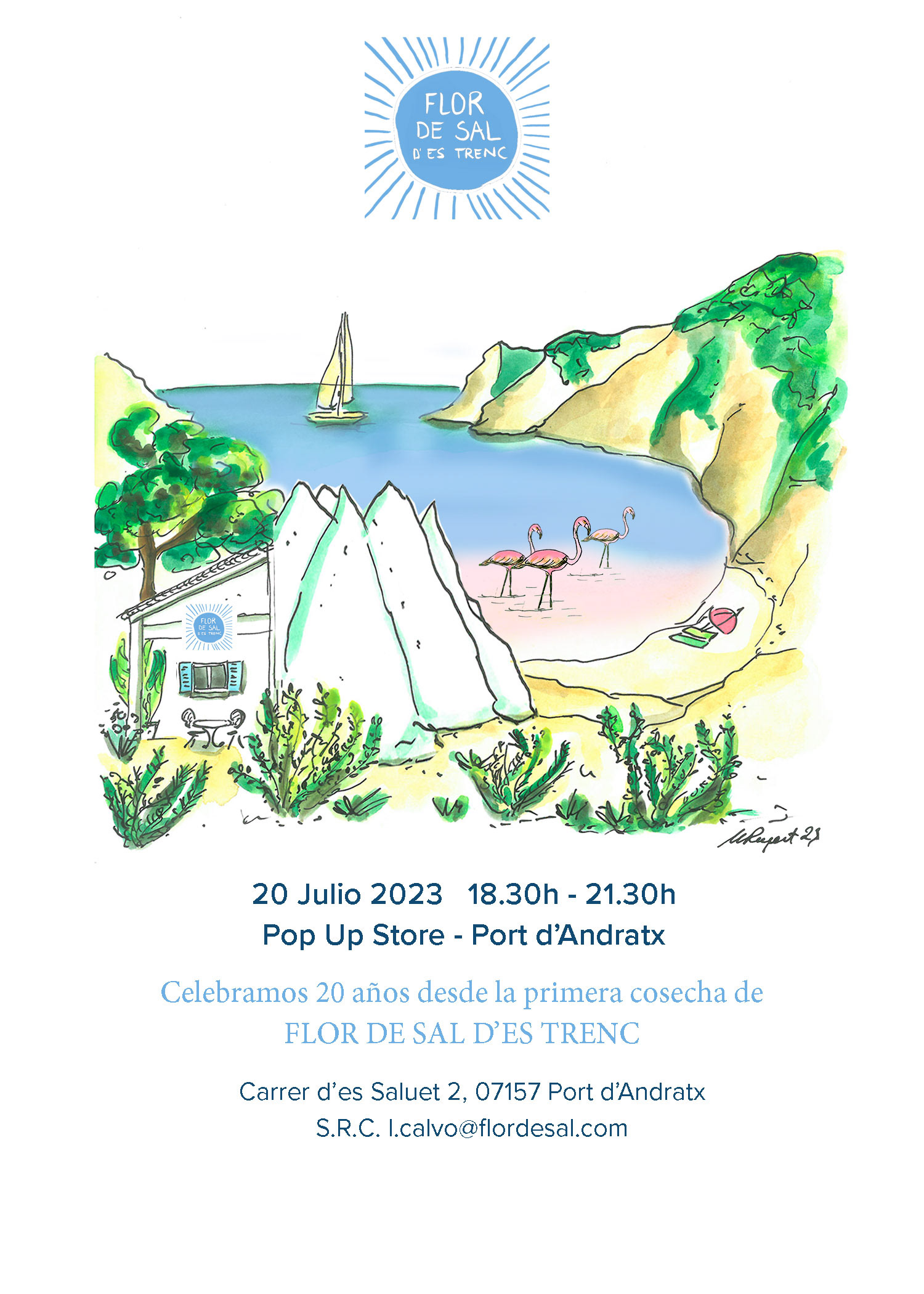 Invitation without logotypes of the partners