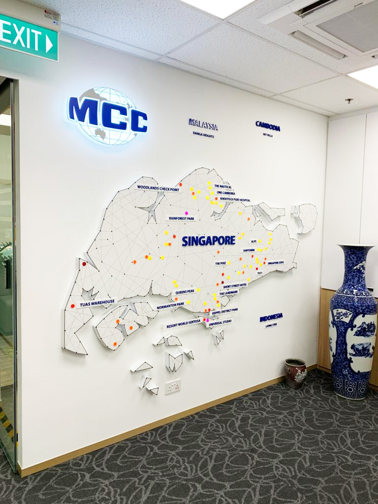 MCC Wall Design and Signage Output