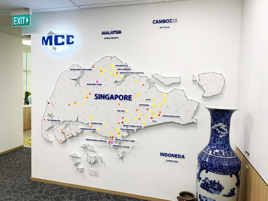 MCC Wall Design and Signage Output