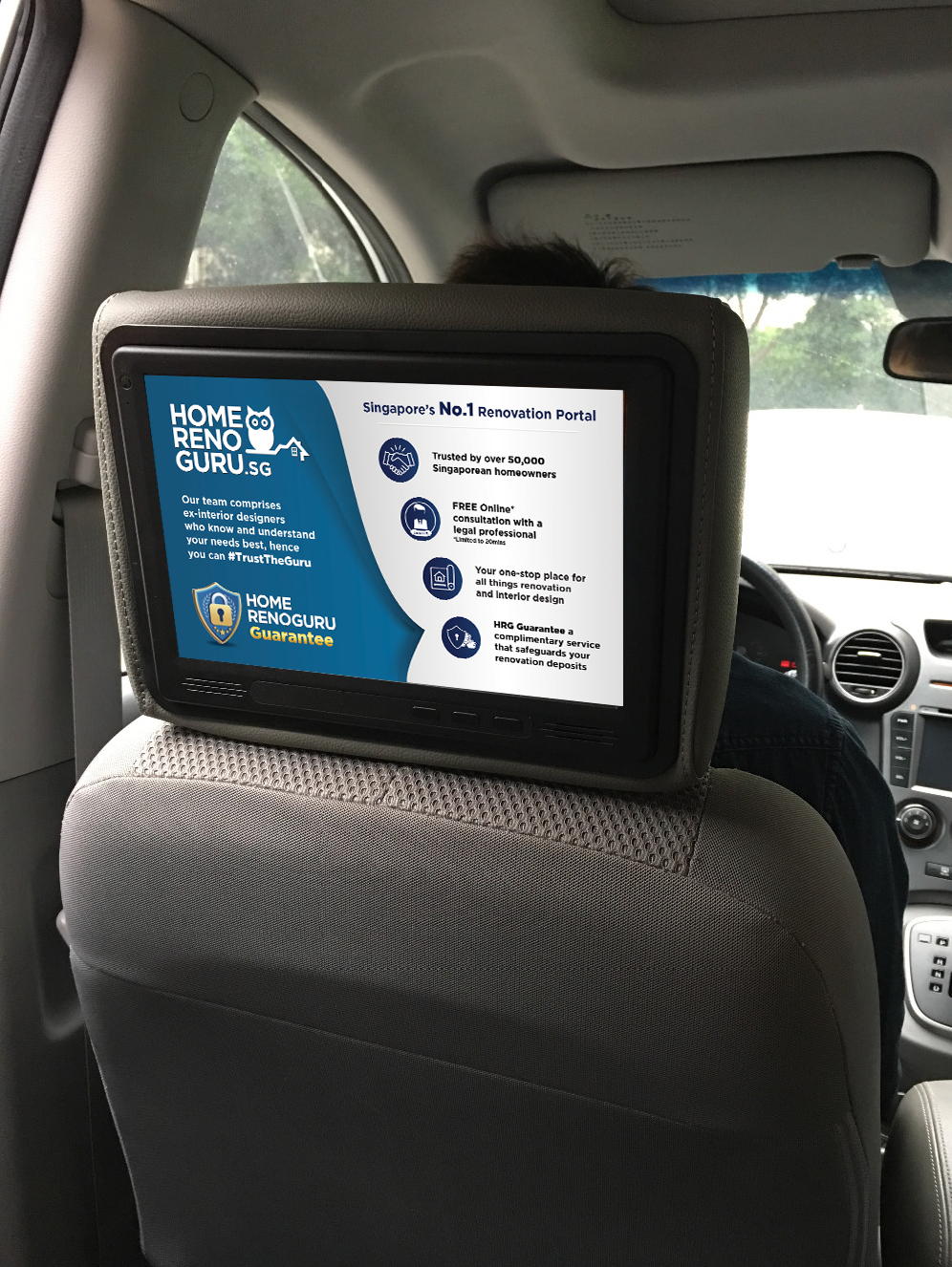 Taxi Ads output
