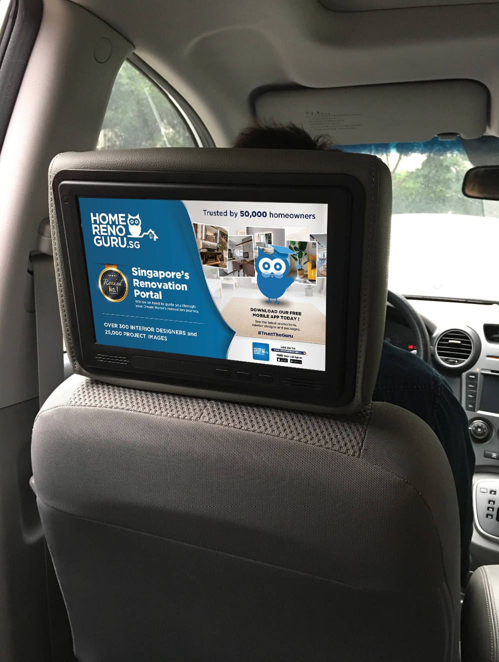 Taxi Ads output