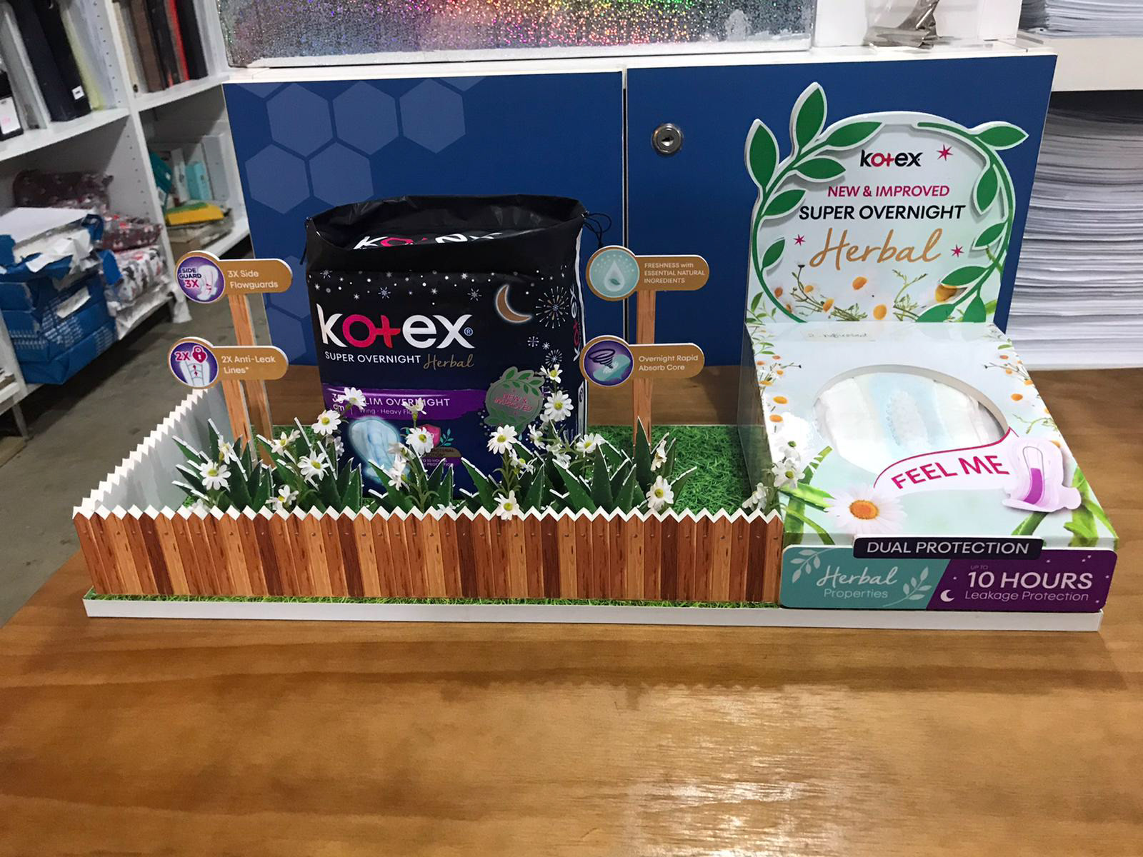 Kotex Super Overnight Glorifier Output