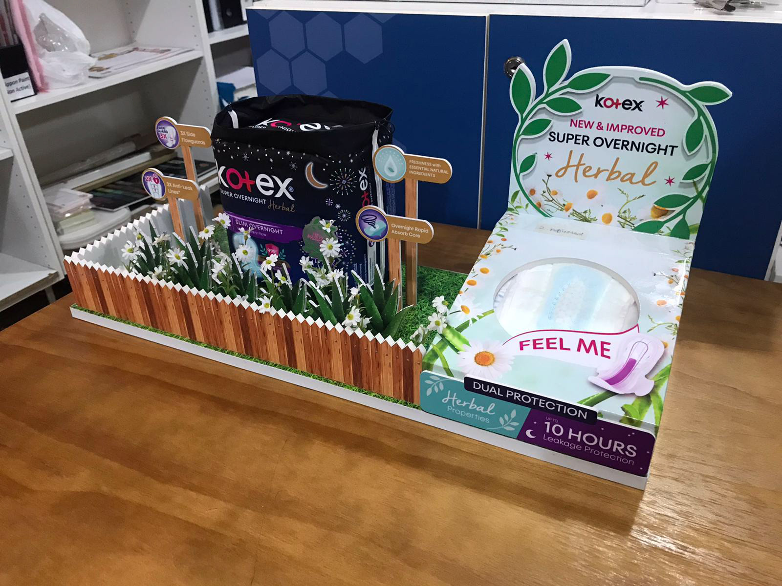 Kotex Super Overnight Glorifier Output