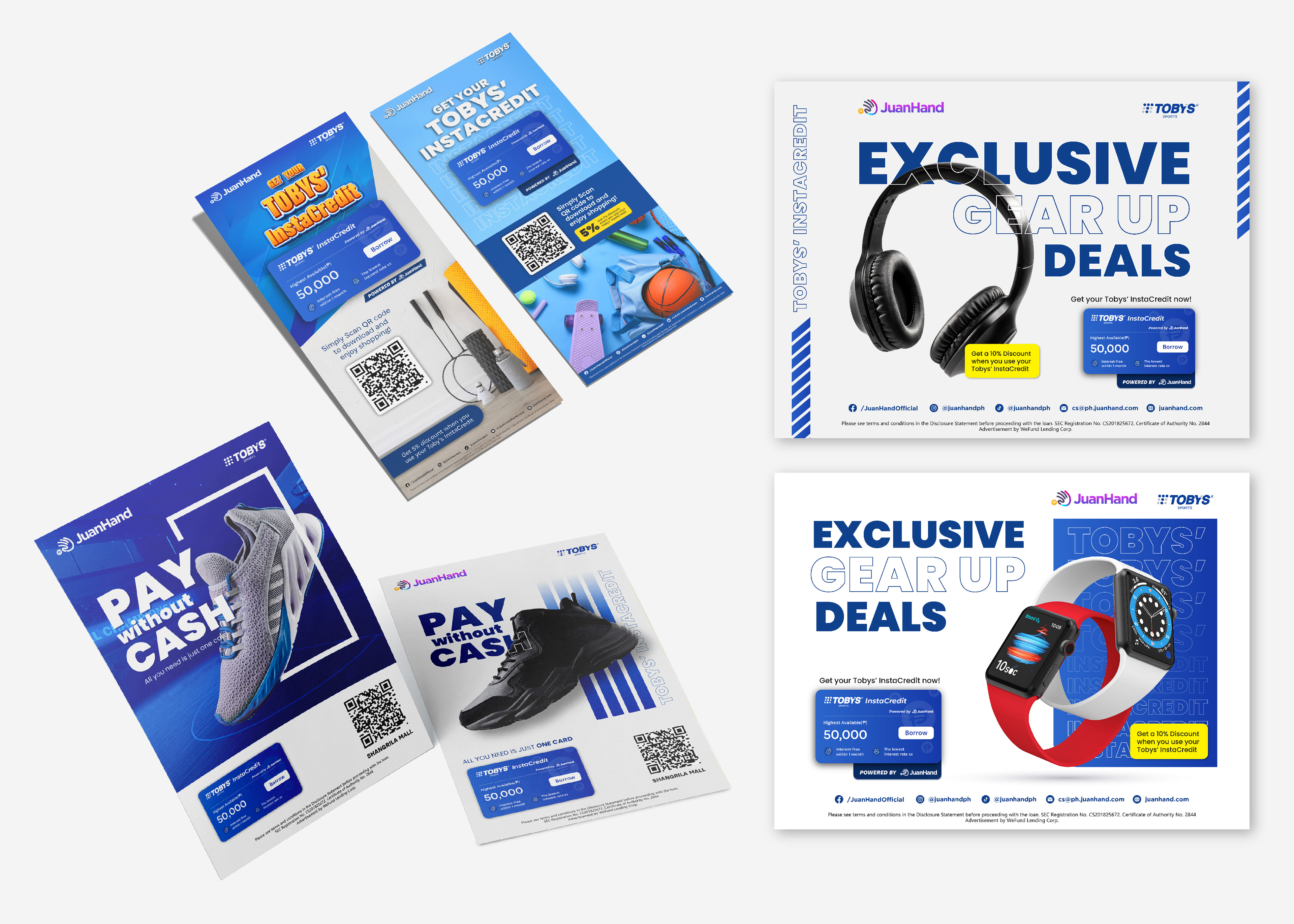 Flyers and exclusive deal promo artwork proposal