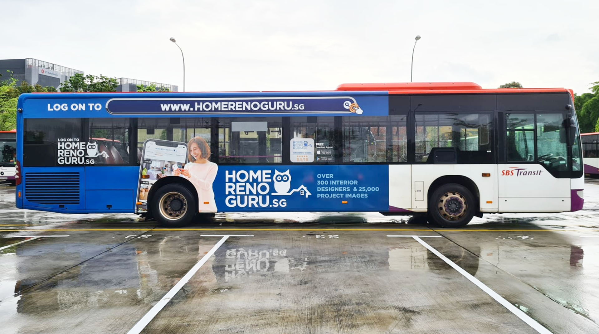 HomeRenoGuru Bus Ads output