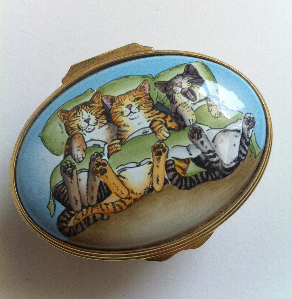 Three's A Crowd - from my painting of the same name