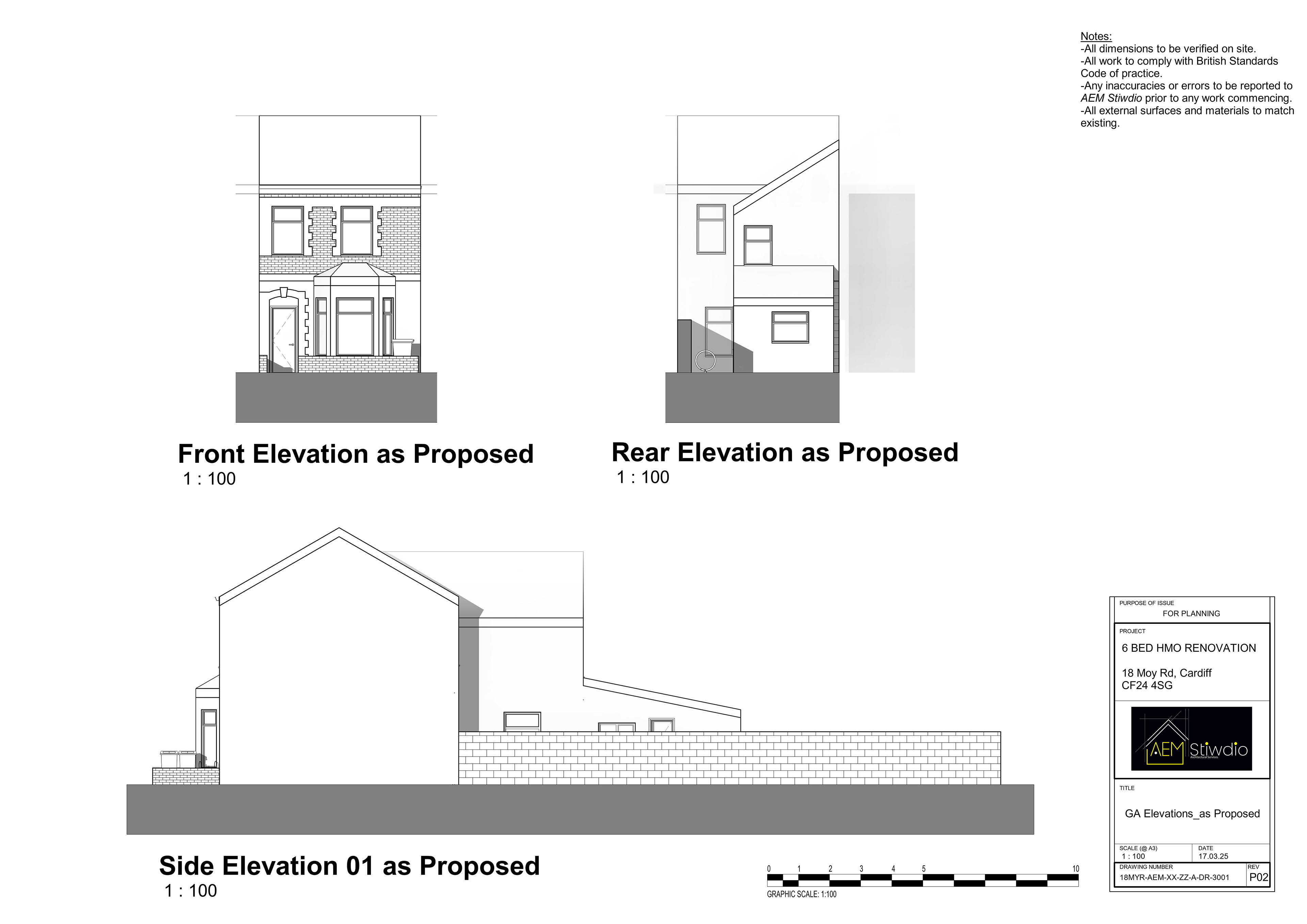 Converting 5 Bedrooms terraced house into a 6 bed HMO in Cathays, Cardiff