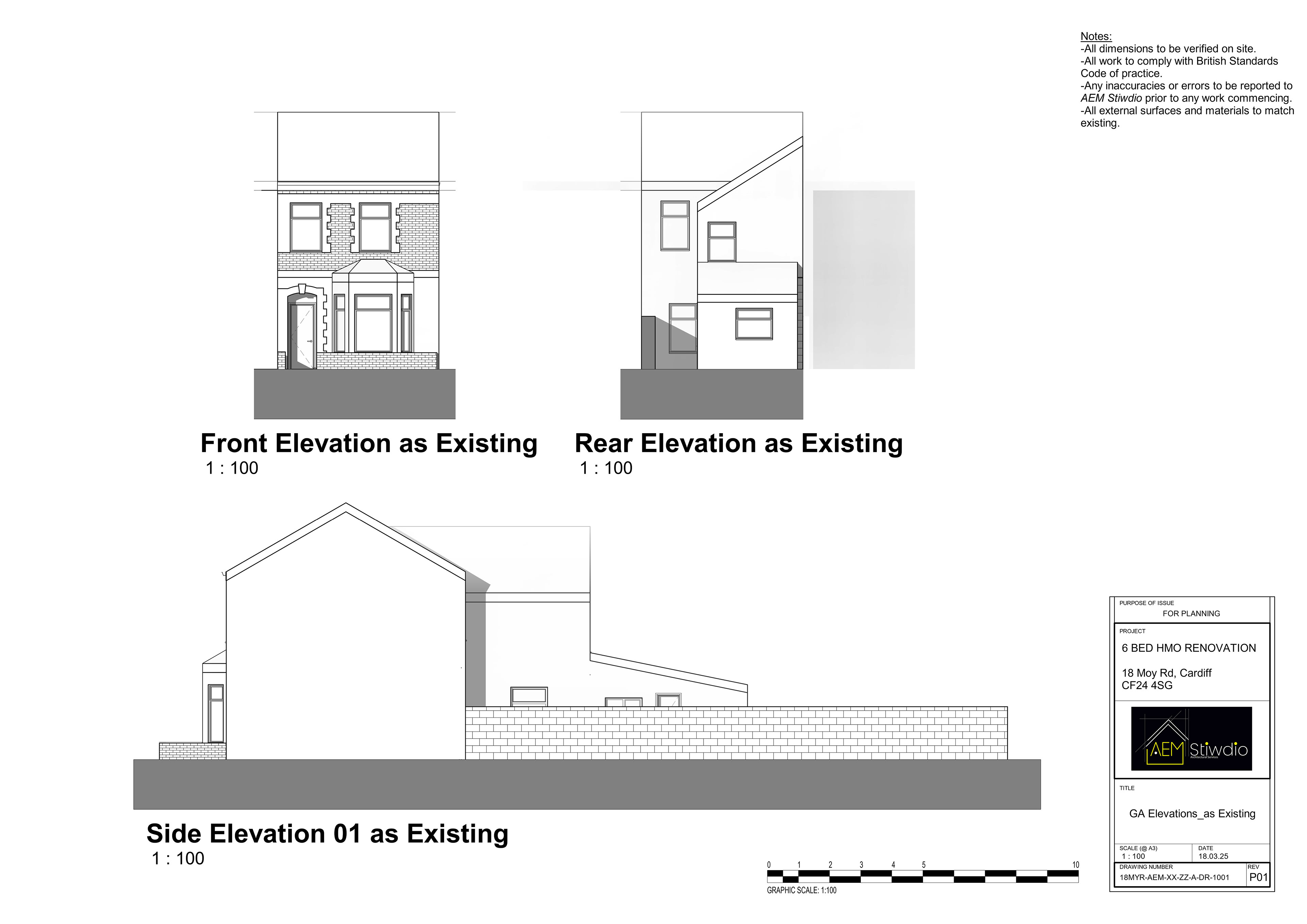 Converting 5 Bedrooms terraced house into a 6 bed HMO in Cathays, Cardiff
