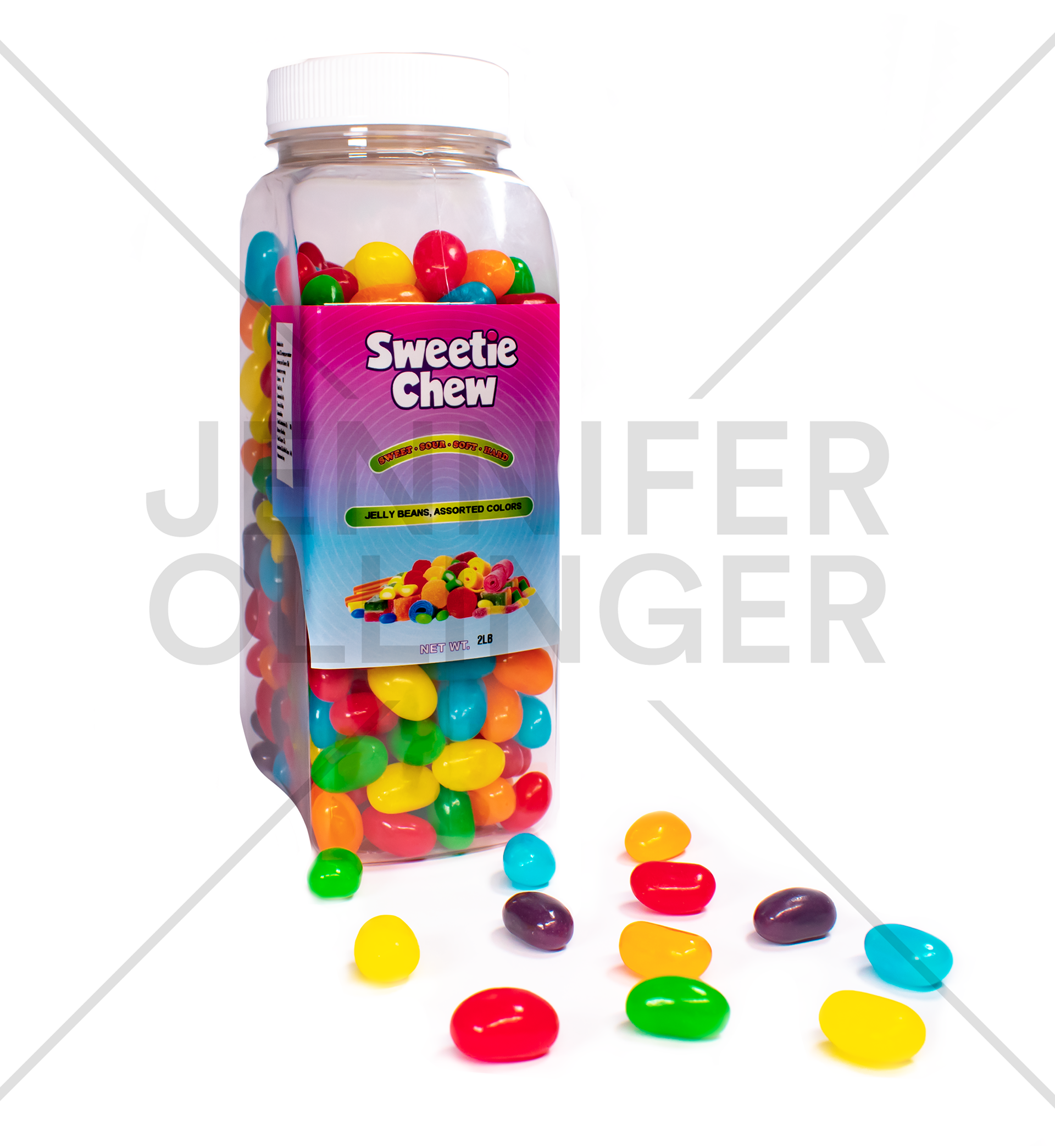 Product photography showcasing Jelly Beans, created for Amazon product listings to highlight product detail and visual consistency.