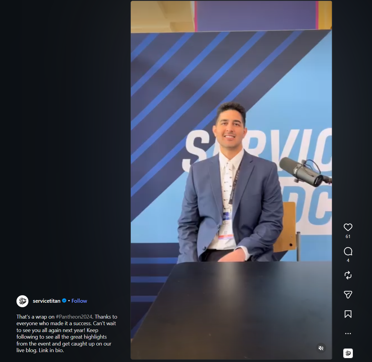 Short-form event recap video celebrating the conclusion of the customer conference.