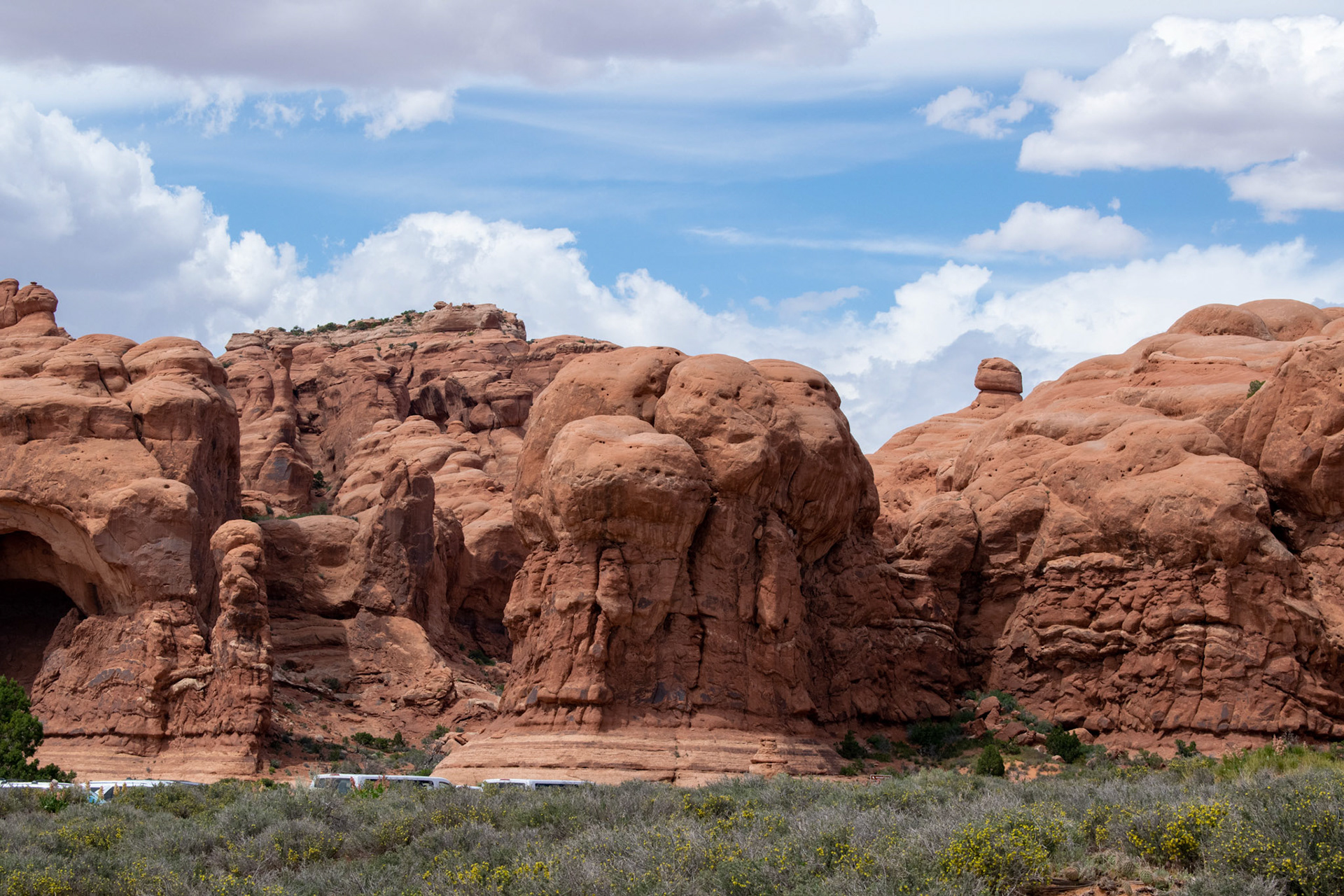 Parade of Elephants - Arches National Park