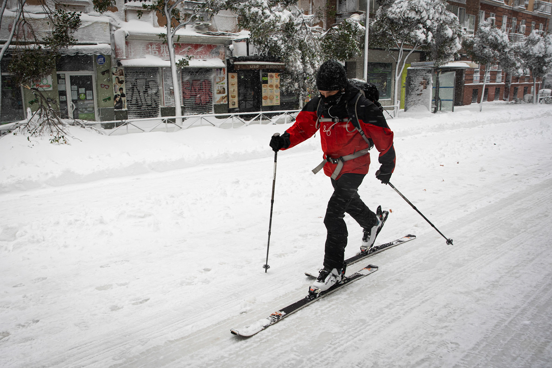 MADRID NEVADO ENERO DE 2021