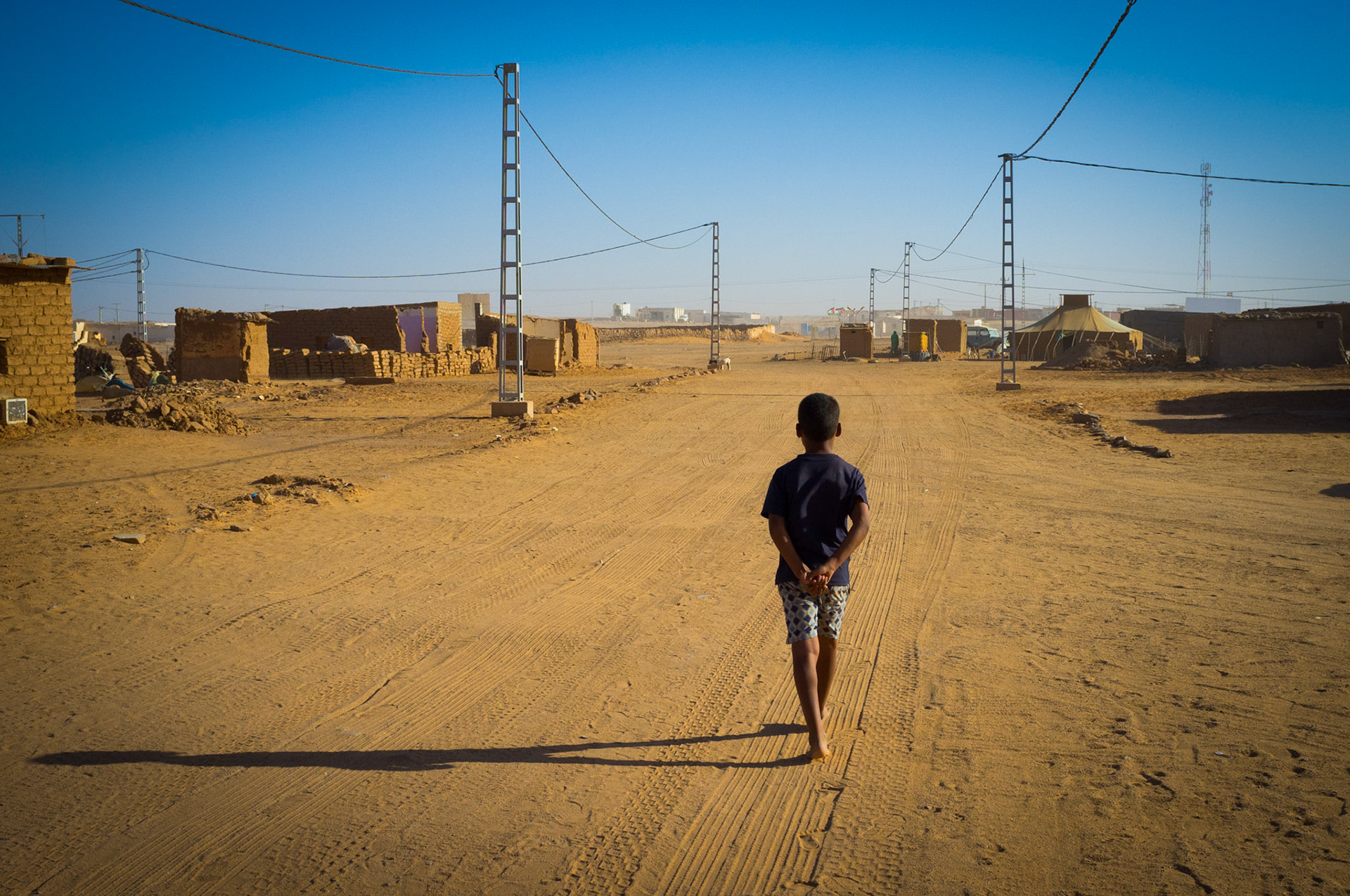 CAMPAMENTO DE REFUGIADOS SAHARAUIS DE DAJLA