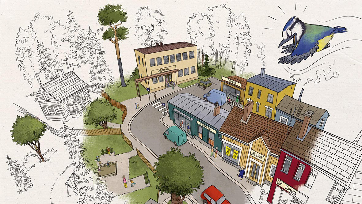 Lintuperspektiivi / Bird´s view · Edita Publishing Oy 2022