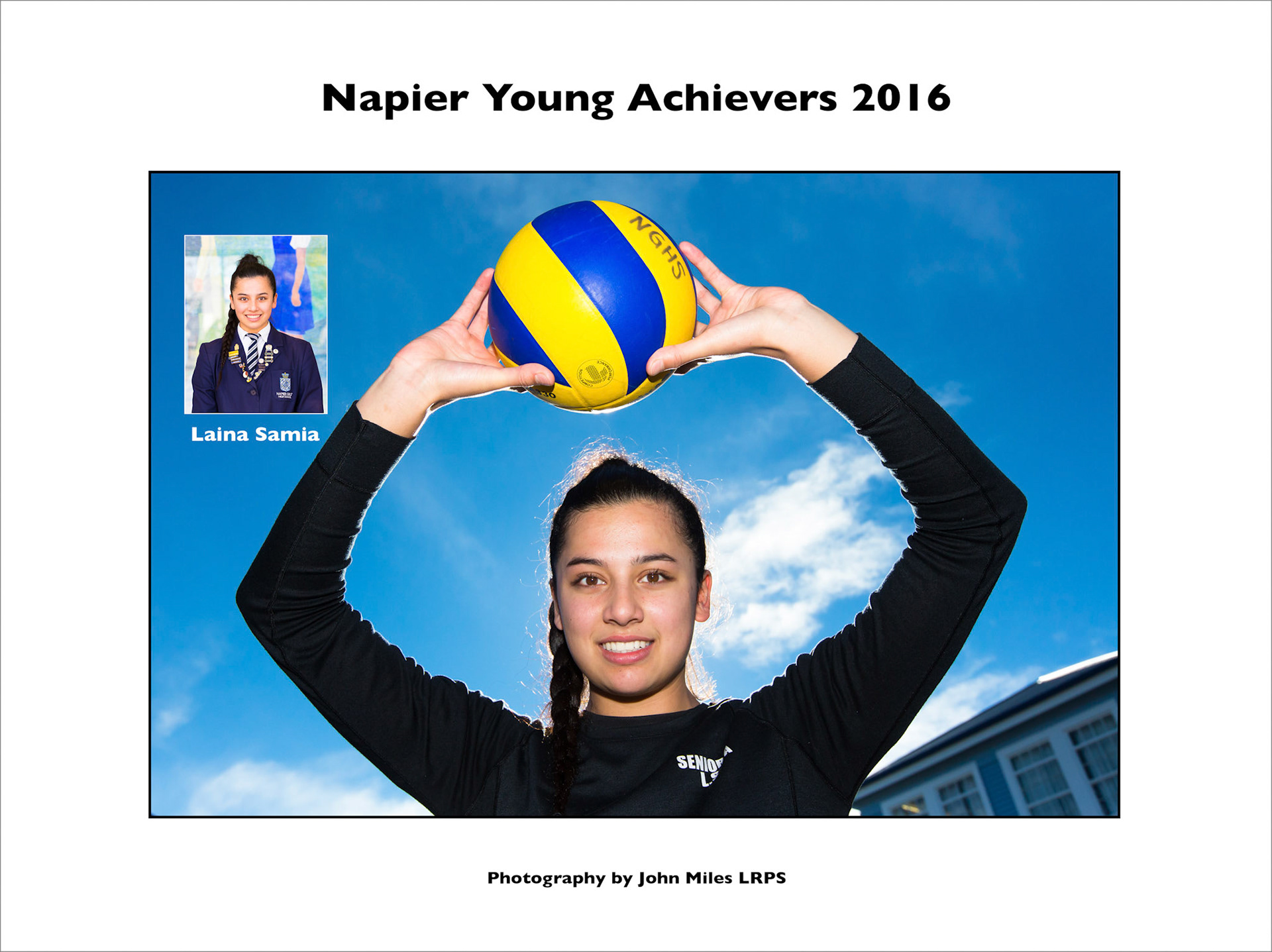 Laina Samia, Napier Girls High School - Napier Young Achievers 2016